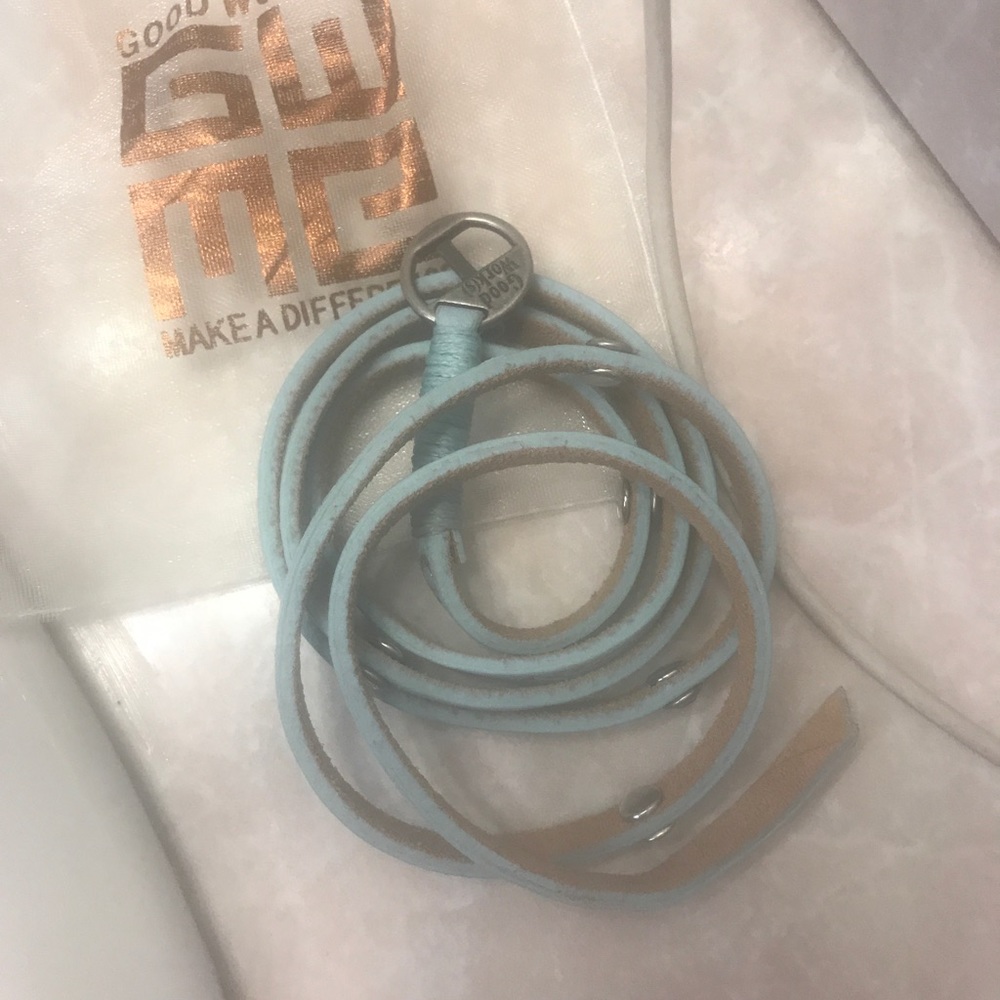 Good works wrap bracelet